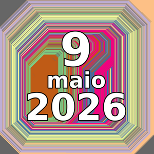 imagem com a data do dia 09-05-2026